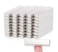 Aenienoe MTS Magnete - Magneti rettangolari al neodimio, extra forti, 40 x 10 x 5 mm, 40 pezzi