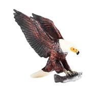 AENIMELY Statuetta realistica di aquila che cattura il pesce diffondere le ali della fauna selvatica uccello aquila figura realistica modello animale per casa ufficio giardino decorazione regalo