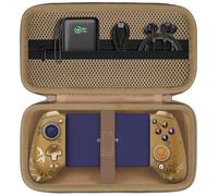 Aenllosi Custodia Dura di Stoccaggio Compatibile con i GameSir G8 Plus Bluetooth Mobile Controller, GameSir Portatile Game Controller Borsa, Oro Sabbia (Solo Custodia) [playstation]