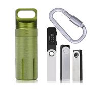 Aenllosi Custodia in Alluminio per Wallet Ledger Nano S/S Plus, Verde | Struttura in alluminio, Solo custodia, dispositivo e accessori non inclusi, Design pensato per custodire il dispositivo