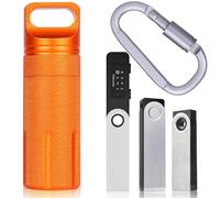 Aenllosi Custodia per Ledger Nano X/Nano S/Nano S Plus Wallet,Arancione.(Solo Custodia)