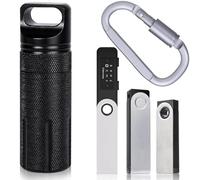 Aenllosi Custodia per Ledger Nano X/Nano S/Nano S Plus Wallet,Nero.(Solo Custodia)