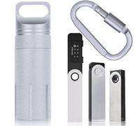 Aenllosi Custodia Protettiva in Alluminio per Wallet Ledger Nano S/S Plus | Struttura in alluminio, Solo custodia, dispositivo e accessori non inclusi, Design pensato per custodire il dispositivo