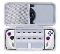 Aenllosi Custodia Rigida per ASUS ROG Ally 7 "120Hz Gaming Handheld, Portatile Rog Ally Controller Gaming Borsa Dotata di Tasca a Rete Memorizza gli Accessori, Grigio (Solo Custodia) [nintendo_ds]