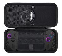 Aenllosi Custodia Rigida per ASUS ROG Ally 7 "120Hz Gaming Handheld, Portatile Rog Ally Controller Gaming Borsa Dotata di Tasca a Rete Memorizza gli Accessori,Nero (Solo Custodia) [nintendo_ds]