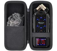 Aenllosi Custodia Rigida per Zoom H6studio/H5studio/H6essential,Nero