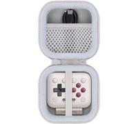 Aenllosi per 8BitDo FlipPad Mobile Gaming Controller Custodia Rigida,Bianca | Custodia rigida EVA per 8BitDo FlipPad, resistente a spruzzi, urti, polvere e graffi, con moschettone; solo custodia