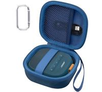 Aenllosi per Bose New SoundLink Micro Altoparlante Bluetooth Portatile 2ª Gen Custodia da Viaggio Rigida, Solo Custodia, Blu navy
