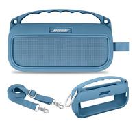 Aenllosi per Bose SoundLink Flex Altoparlante Bluetooth Portatile 2ª Generazione Custodia Protettiva da Viaggio in Silicone, Solo Custodia, Altoparlante Non Incluso, Blu