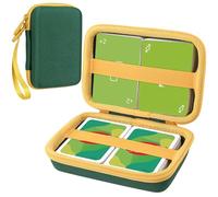 Aenllosi per Custodia Protettiva per Giochi di Carte Uno, Contiene Almeno 216 Fino a 324 Carte, Carte Non Incluse (Verde intenso, Solo Custodia).