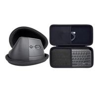 Aenllosi (Solo Custodia) Custodia per Logitech Lift Destro Vertical Ergonomic Mouse +Logitech Wireless Mini Tastiera Logitech MX Keys Mini Tastiera, Black