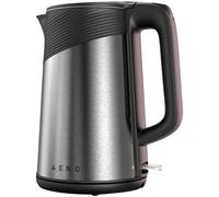 AENO EK3 Bollitore Elettrico 2200 Watt, Capacità 1,7 Litri, Filtro Anticalcare, Corpo Principale in Accaio Inossidabile, Controller Strix, Spegnimento Automatico, Indicatore Luminoso, Base a 360°