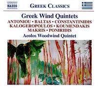Aeolos Woodwind Quintet - Greek Wind Quintets - Musica Per Quintetto Di Fiati Di Compositori Greci