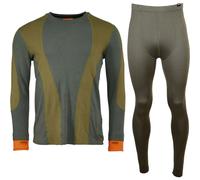 Aeonian il set di biancheria intima da sci TARA/Helios Merino One, uomo, verde