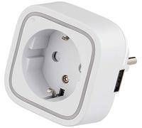Aeotec Smart Switch 6 con Porta di Ricarica USB, Z-Wave Plus Presa di Controllo Wireless per L'automazione Della Sicurezza Domestica, 13A Mini Size