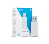 AEOTEC Z-Stick 10 Pro - Zigbee 3.0 & Z-Wave 800 Series Adattatore USB - Funziona con HomeAssistant - Zigbee2MQTT - Controller Z-Wave - Z-Wave Long Range - Fino a 1 km di portata - Senza cloud