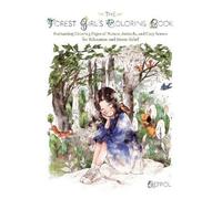Aeppol The Forest Girl's Coloring Book (Tascabile)