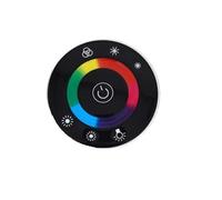 AEPQBGQJ Controller LED con Telecomando Touch Completo, Striscia Luminosa RGB a Sfera(Black)