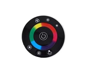 AEPQBGQJ Controller LED con Telecomando Touch Completo, Striscia Luminosa RGB a Sfera(Black)