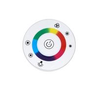 AEPQBGQJ Controller LED con Telecomando Touch Completo, Striscia Luminosa RGB a Sfera(White)