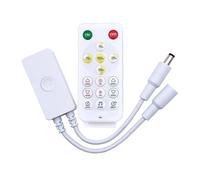 AEPQBGQJ Controller LED Monocolore PWM SP641E DC5-24V 1CH con Telecomando