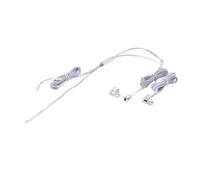 AEPQBGQJ Mini Interruttore sensore di Controllo Doppia Porta DC 12V 24V 5A Luce LED for Armadio/Guardaroba con Montaggio in Superficie/Nascosto(White)