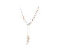 AEQEHVC Collana girocollo alla moda con ali d'angelo, da donna, alla moda, da indossare tutti i giorni