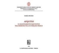 Aequitas. Il ragionamento equitativo nell'ermeneutica di Nerazio Prisco