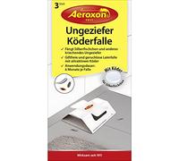 AER - Trappola per Scarafaggi, 3 Pezzi, Colore: Grigio