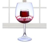 Aerating Fountain Wine Glass - Stylish Efficient Sturdy Easy Install Portable, Sturdy, Stable Versatile, Trasparente Carafe Glasses Ergonomic Red | Multipurpose Outdoor Indoor Utility