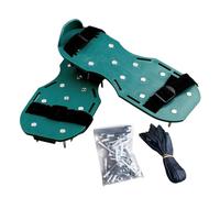 Aerator Shoes - Garden Lawn Aeration Shoes with Spikes | Lawn Shoe with Spikes | Tool And Adjustable Straps Sandals for Maintenance Soil Seeding Floor Garden Yard