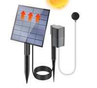 Aeratore ad energia solare - Aeratore per acquario a pompa solare, aeratore per stagno solare | adatto per la pesca dell'acquario di stagno, aeratore per acquario idroponica, pagliaccetto d'aria