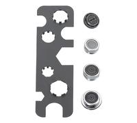 Aeratore Chiave Per Rubinetto 9 In 1 - Chiave Di Smontaggio In Acciaio Inox Per Rubinetti Perlatori | Per I proprietari di Casa Idraulico Manutenzione Lavabo Doccia