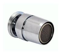 Aeratore Con Snodo Filetto Maschio Mm 24X1" In Ottone Cromato.