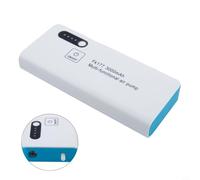 Aeratore da pesca ricaricabile tramite USB, a batteria, ossigenatore portatile silenzioso per esche vive, regolabile, clip in acciaio inox