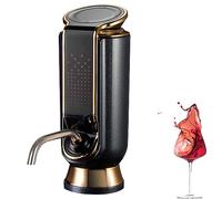 Aeratore elettrico per vino con display LCD touch, versatore automatico di vino, decanter istantaneo portatile, funzionamento con un solo pulsante.