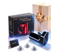 Aeratore elettrico per vino, dispenser di whisky, decanter per liquori | Perfetto regalo di compleanno e festa per donne e uomini, versatore automatico intelligente, aerazione in 1 secondo