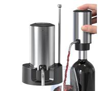 Aeratore elettrico per vino, versatore automatico ricaricabile e design portatile a erogazione rapida, aerazione e servizio, dispenser per vino per campeggio, compleanno, Natale, con uomini e donne