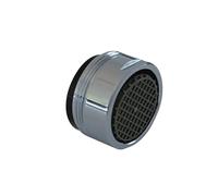 Aeratore Maschio per Rubinetti Cucina, Bagno, Lavello, Lavandino, Bidet e Vasca, per Risparmio Acqua/con Economizzatore Idrico, Misura 24x1, 1 pezzo