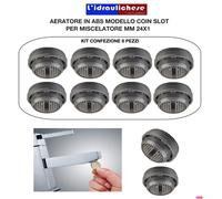 AERATORE MASCHIO PL COIN SLOT MM 24X1- mm 24 x 1- pezzi 8
