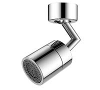 Aeratore Orientabile per Rubinetto 360° Rotante in Acciaio Inossidabile | Doppio Getto, Risparmio Idrico, Adattatore Universale, Bocca Girevole per Cucina e Bagno