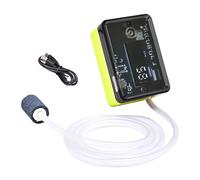 Aeratore per acquario - Batteria ricaricabile e trasparente, pompa ad aria per acquario di grande capacità, per uso domestico, campeggio, esterno, viaggio, manutenzione bacino, barca, acqua dolce e