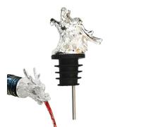 Aeratore per bottiglie di vino con versatore d'aria