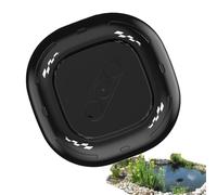 Aeratore per fontana, pompa per fontana esterna impermeabile con batteria da 2000 mAh, dispositivo di aerazione per laghetto e giardino, per paesaggi, portico, patio, prato, laghi, parco, vaso