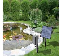 Aeratore per laghetto ad energia solare, pompa ad aria per acquario, aeratore regolabile per laghetto, gorgogliatore d'aria, pompa solare adatta per laghetti, acquari idroponici