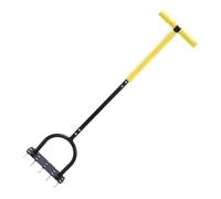 Aeratore per | Plettri manuali per l'aerazione del - Scarificatore da giardino con manico a T ergonomico e ampia piattaforma per il paesaggio e l'agricoltura