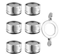 Aeratore per Rompigetto M24 Set da 6 Pz con Filtro in Acciaio Inossidabile e Guarnizioni per Cucina e Bagno Risparmio Idrico e Filtrazione Avanzata