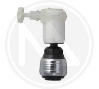 AERATORE PER RUBINETTI CON MORSETTO E SNODO CROMATO BIANCO MAURER