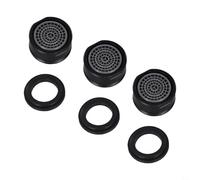 Aeratore per rubinetto a risparmio idrico con filettatura maschio per M24, dotato di un regolatore limitatore di flusso per controllare l'utilizzo dell'acqua del rubinetto e ridurre al minimo gli