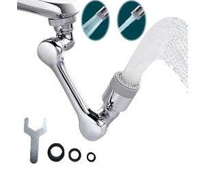 Aeratore Per Rubinetto,Estensore Girevole A 1080,Estensore Rubinetto Bagno Multifunzione,Rrolunga Rubinetto Multifunzionale,Due Metodi Di Uscita Dell'Acqua,Estensione Rubinetto Per Cucina E Bagno-1pcs